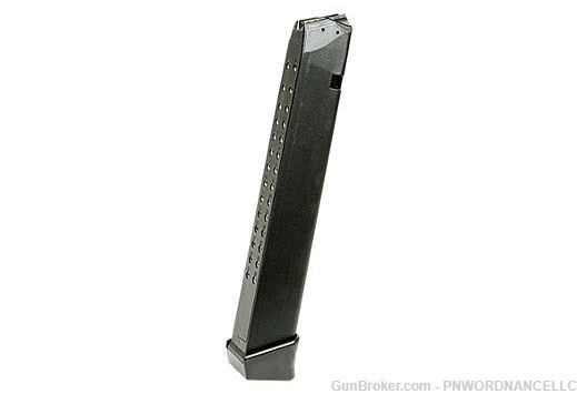  SGM TACTICAL MAGAZINE FOR GLOCK 9MM 33RD BLACK POLYMER-img-0