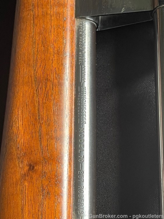 1954-  Pre-64 Winchester Model 70 Bolt Action Bullpup Rifle in .257 Roberts-img-21