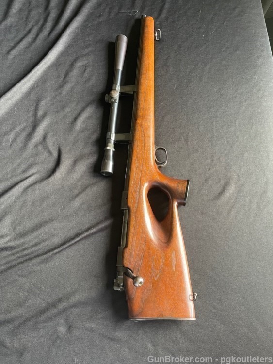 1954-  Pre-64 Winchester Model 70 Bolt Action Bullpup Rifle in .257 Roberts-img-0