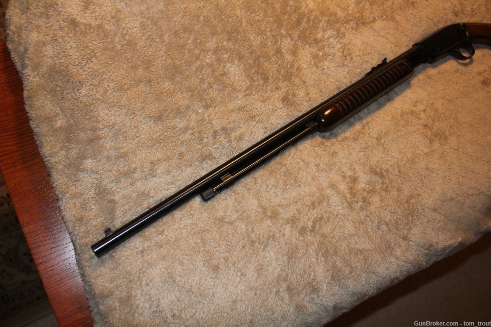 WINCHESTER MODEL 61 , 22 CAL. PUMP ACTION RIFLE.GROOVED RECEIVER-img-8