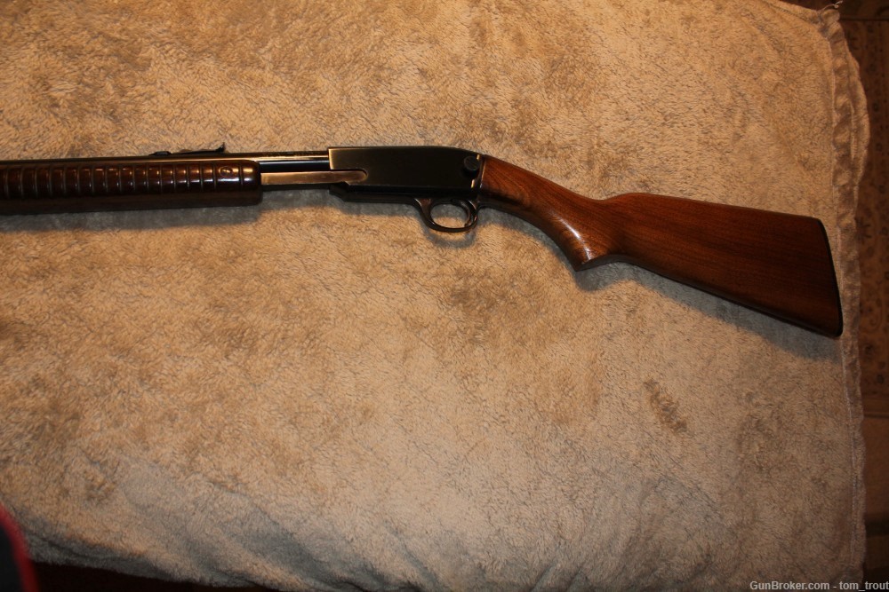 WINCHESTER MODEL 61 , 22 CAL. PUMP ACTION RIFLE.GROOVED RECEIVER-img-4