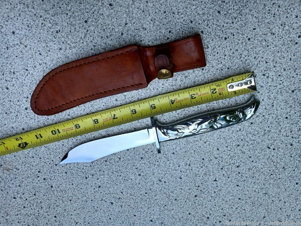 Saladmaster made hunting knife scarce, Vietnam War private purchase -img-12