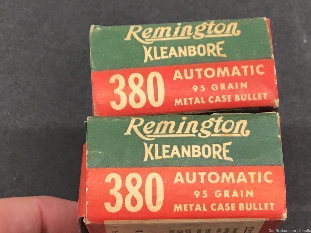 Remington Kleanbore 380 Automatic 95 Grain Metal Case Bullet 74 Bullets -img-2
