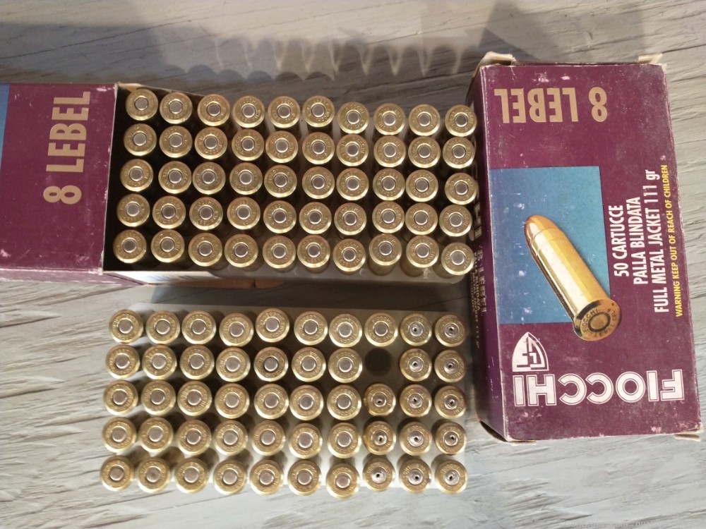 8 LEBEL CALIBER...... 86 ROUNDS of FIOCCHI   BUY NOW!-img-2