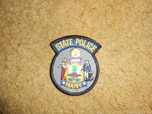 Maine State Police Patch-img-0