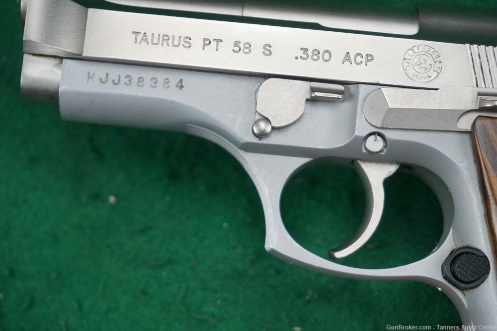 Taurus PT-58 S PT58S Beretta 84 Clone 380acp 4" No Reserve 1¢ Start-img-4
