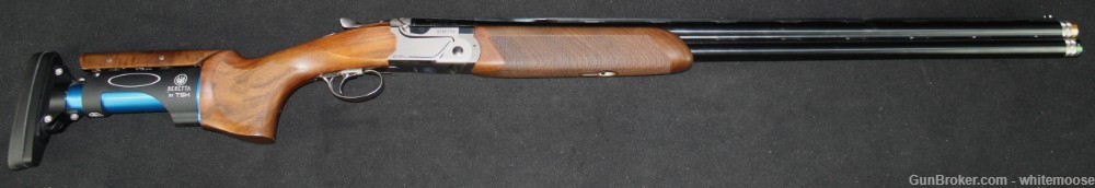 Beretta 694 Over Under TSK Stock 12 Gauge w/Case 30" USED-img-1