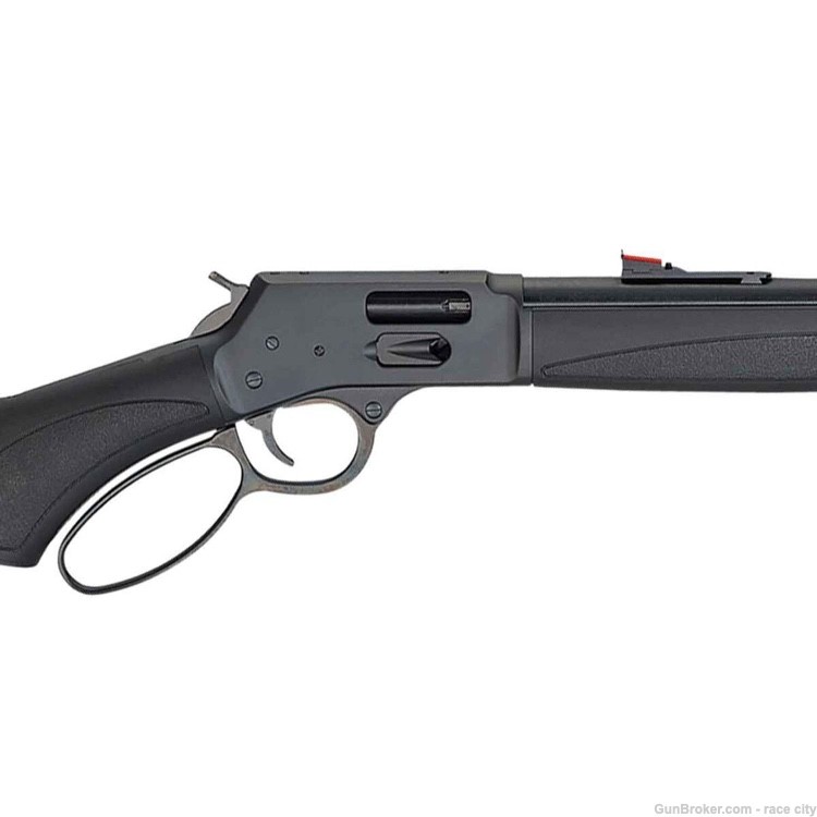 Big Boy X Model Blued/Black Lever Action Rifle - 45LC-img-1