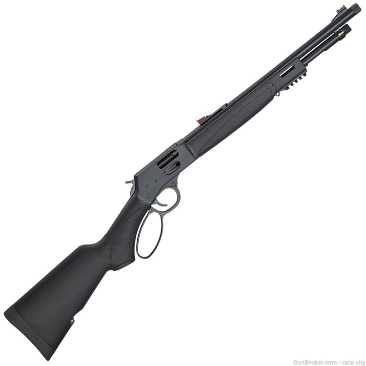 Big Boy X Model Blued/Black Lever Action Rifle - 45LC-img-0