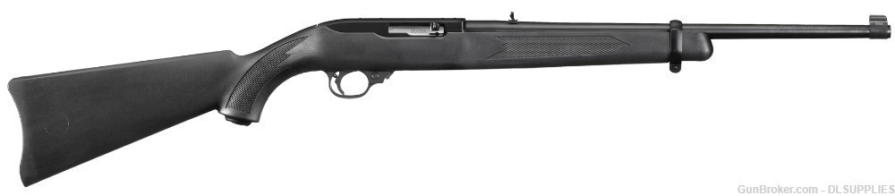 RUGER 10/22 CARBINE CLASSIC BLUED FINISH SYNTHETIC STOCK 18.5" BBL .22LR-img-0