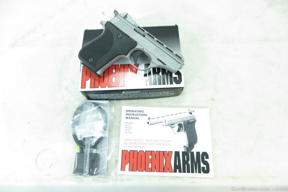 Phoenix Arms HP22A .22 LR New in Box $.01 NO Reserve!-img-0