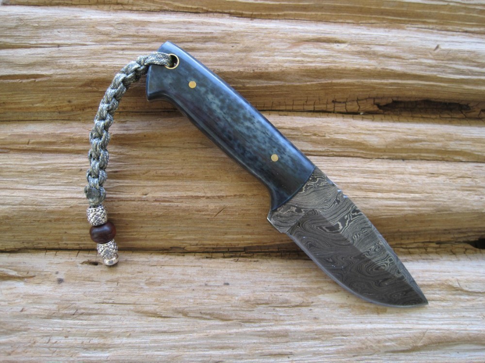 Damascus Handmade Hunting knife  #149B-img-0