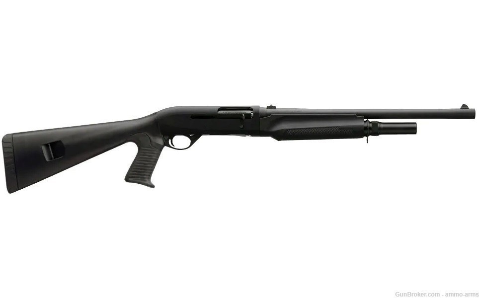Benelli M2 Tactical Shotgun 12 Gauge Semi-Auto 18.5" 5 Rds Black 11054-img-1