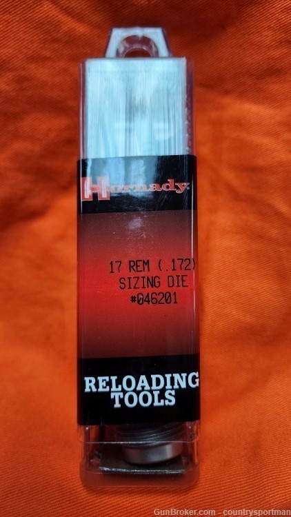Reloading Tools 17 REM Sizing Die (.172) #046201-img-0