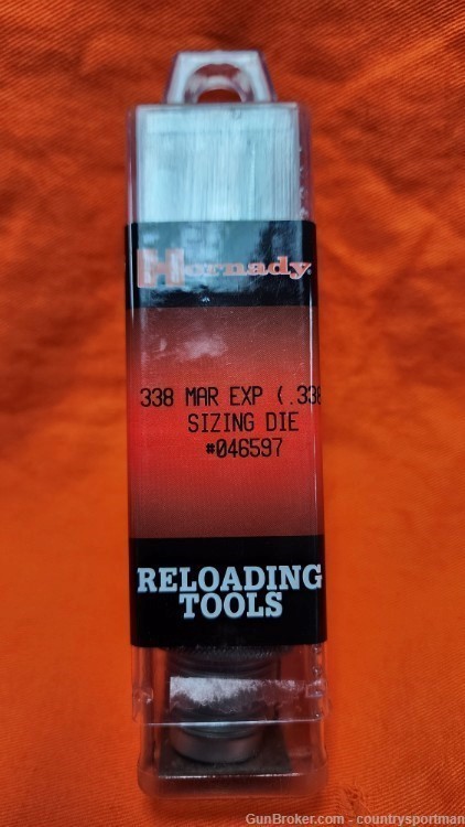 Reloading Tools 338 MAR EXP (.338) Sizing Die #046597-img-0