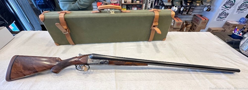 Stunning Parker Bros. Shotgun DHE 12 gauge 30” w/ case!!-img-9