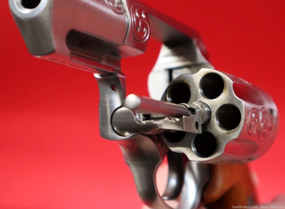 Ruger SP101 Stainless 9mm Engraved Custom Revolver PENNY START Tyler -img-13