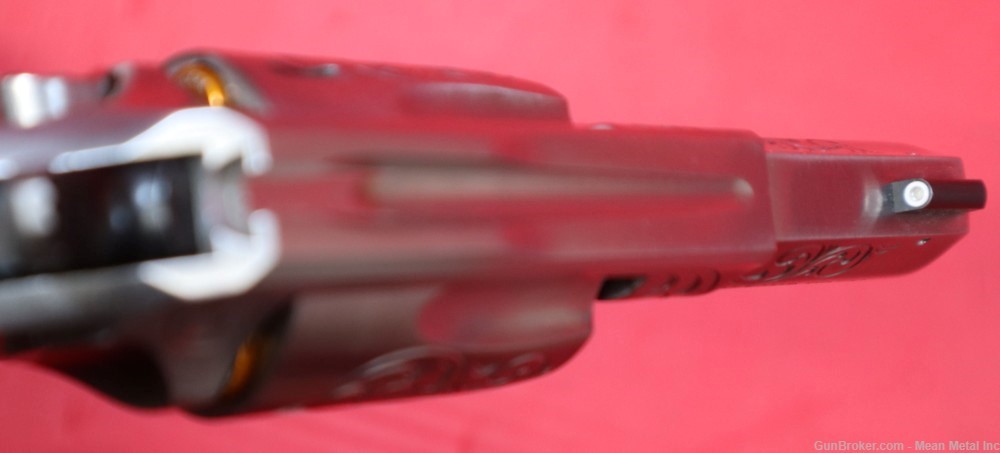 Ruger SP101 Stainless 9mm Engraved Custom Revolver PENNY START Tyler -img-9