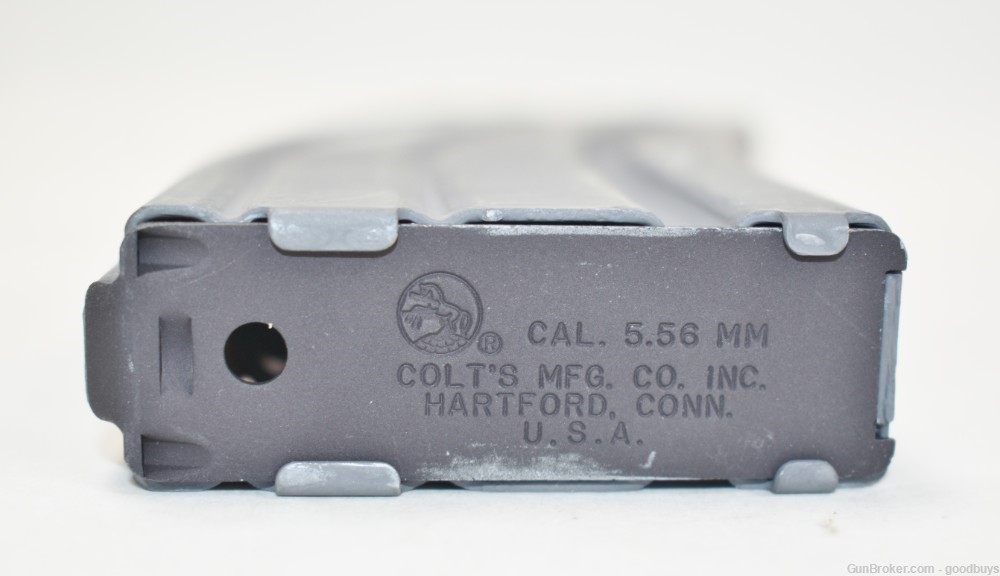 US Gov't Military Issue M-16 AR15 30rnd Mags Colt 2 MAGS RARE M4 METAL-img-8