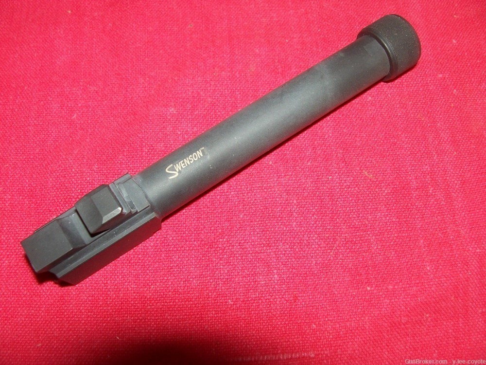 Swenson Glock 17 Pistol Barrel 9mm ½-28 Threaded Suppressor Muzzle G17 Gun-img-2