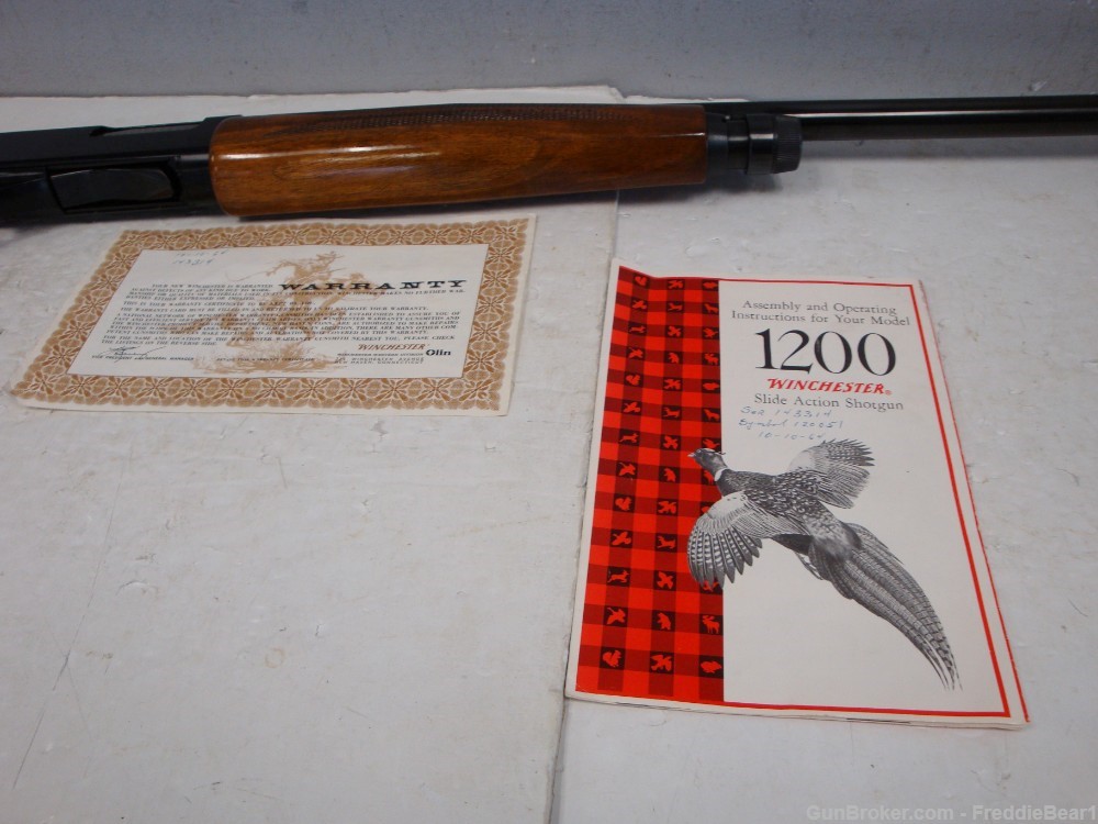Winchester Model 1200 Pump Shotgun 12 Ga. Nice! - Excellent Condition 1964-img-34