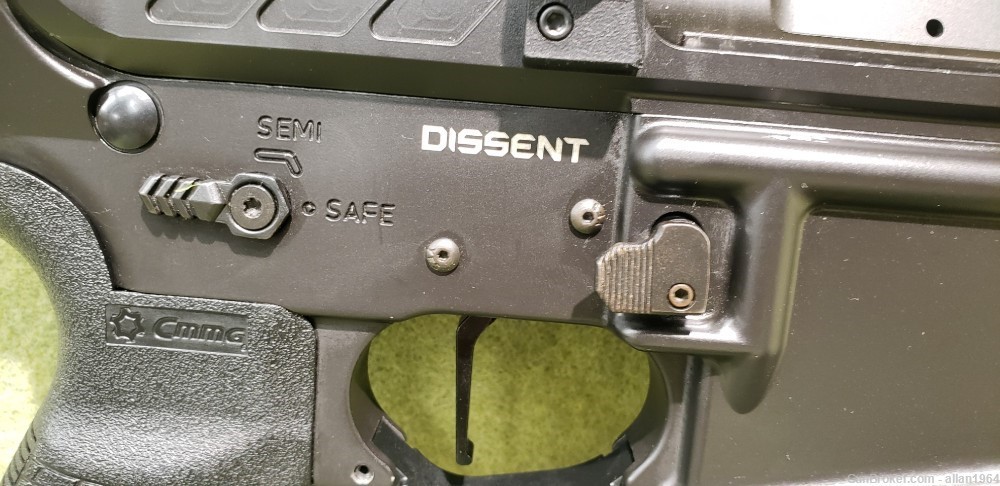 CMMG Dissent MK4 5.7x28mm Pistol 6.5" Black-img-4