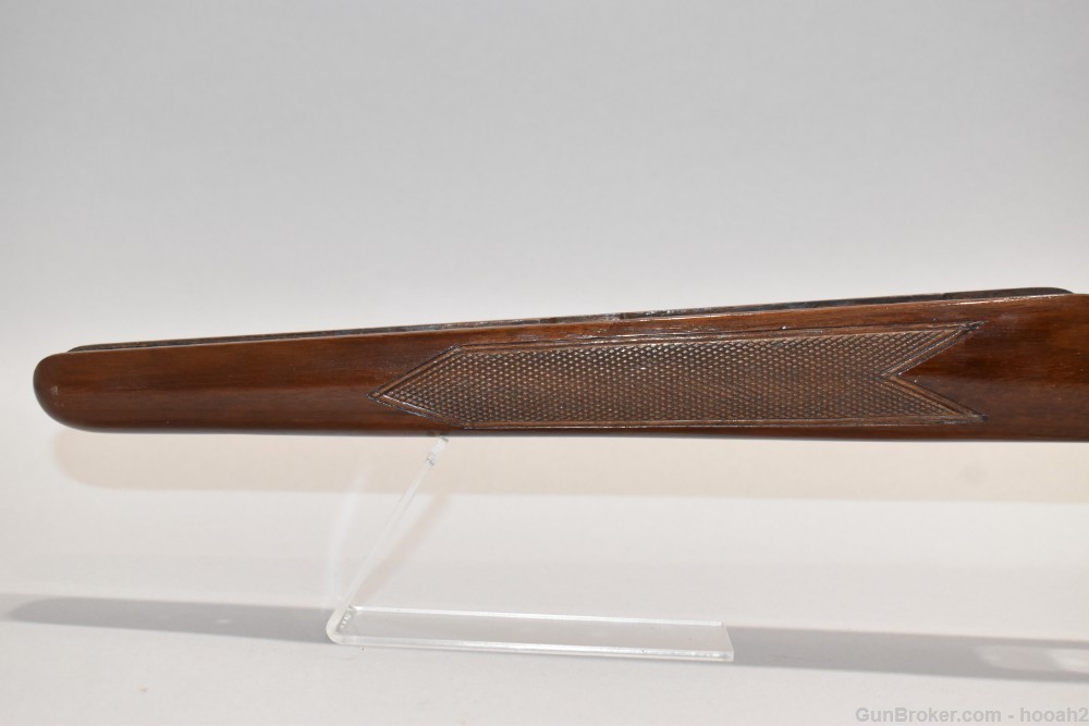Fine Winchester 70 Walnut Rifle Stock W/Red Butt Pad Diamond Inlay READ-img-6