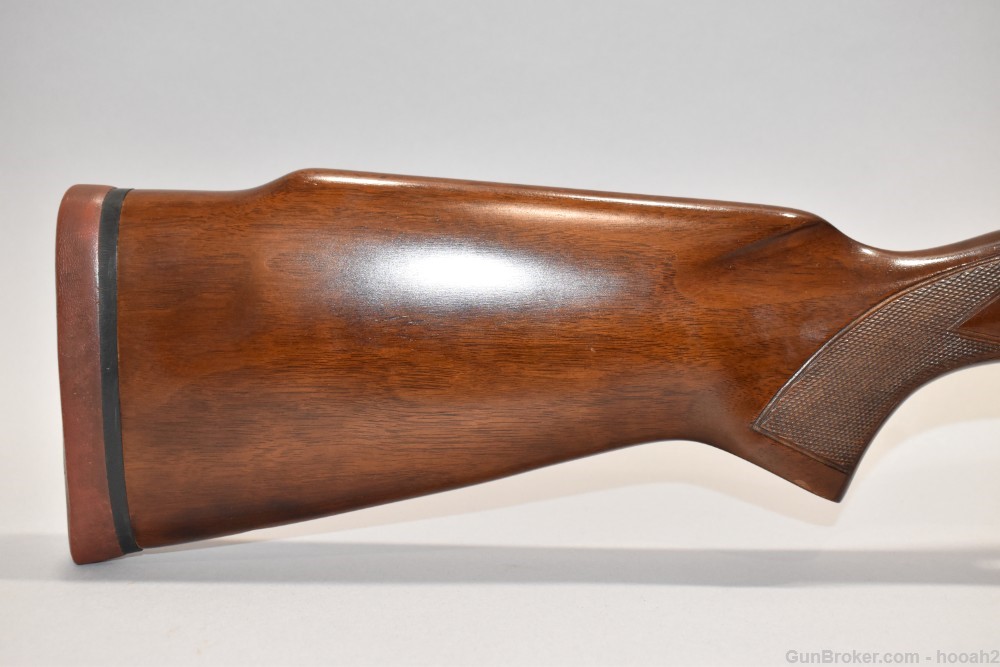 Fine Winchester 70 Walnut Rifle Stock W/Red Butt Pad Diamond Inlay READ-img-1