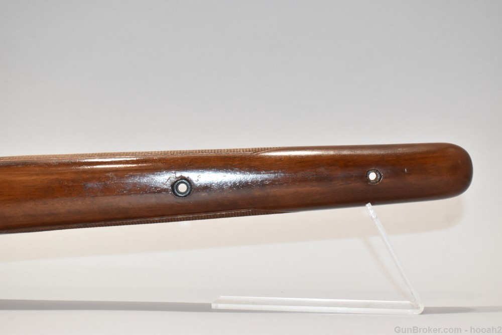 Fine Winchester 70 Walnut Rifle Stock W/Red Butt Pad Diamond Inlay READ-img-12