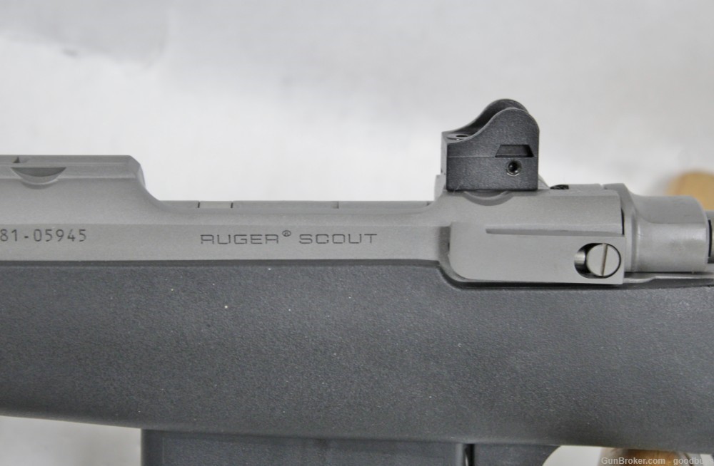 RUGER GUNSITE SCOUT RIFLE 308 WIN M77 MATTE STAINLESS NIB RIFLE 6829-img-7