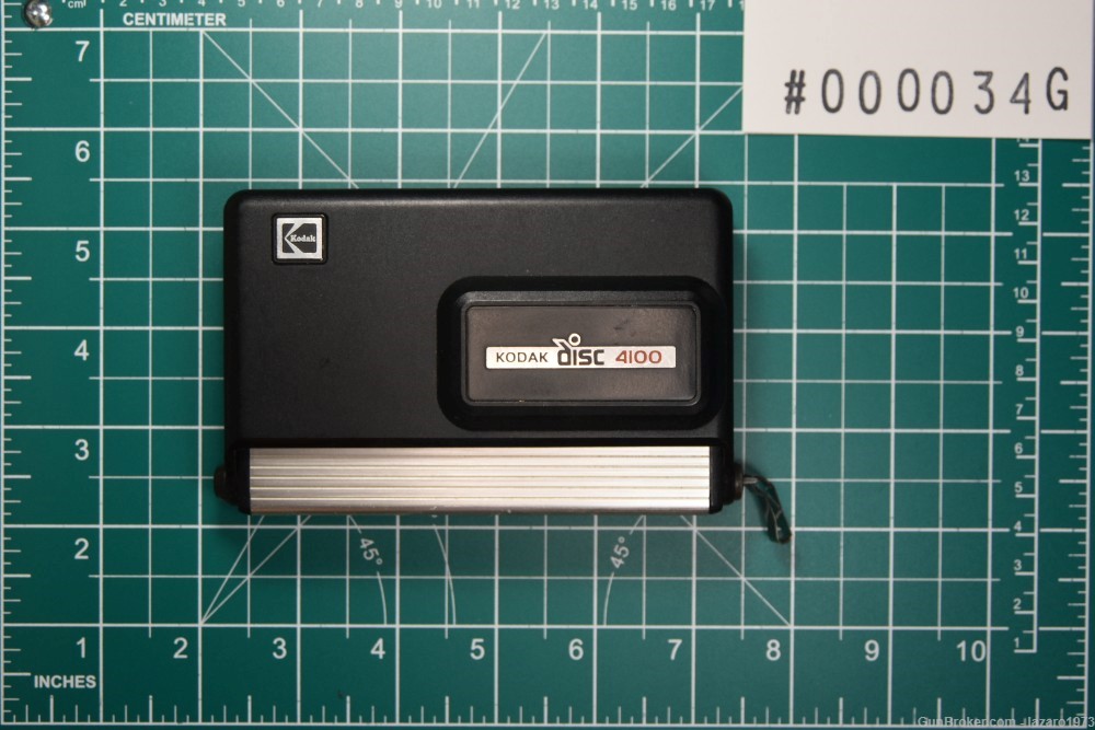 Kodak Disc 4100 CD camera used, Item #000034G-img-6