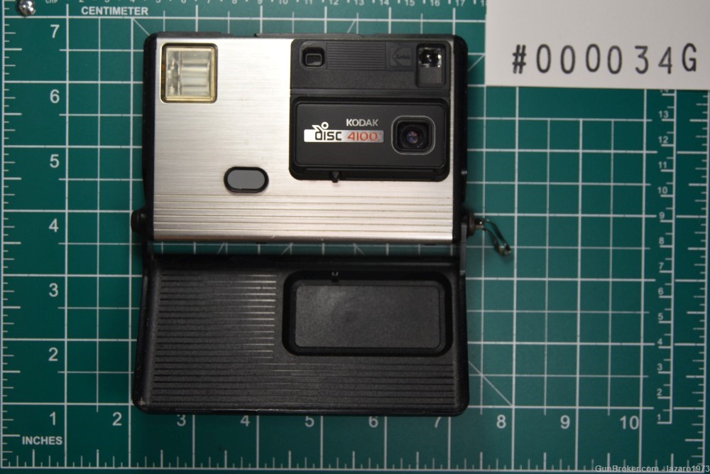Kodak Disc 4100 CD camera used, Item #000034G-img-0