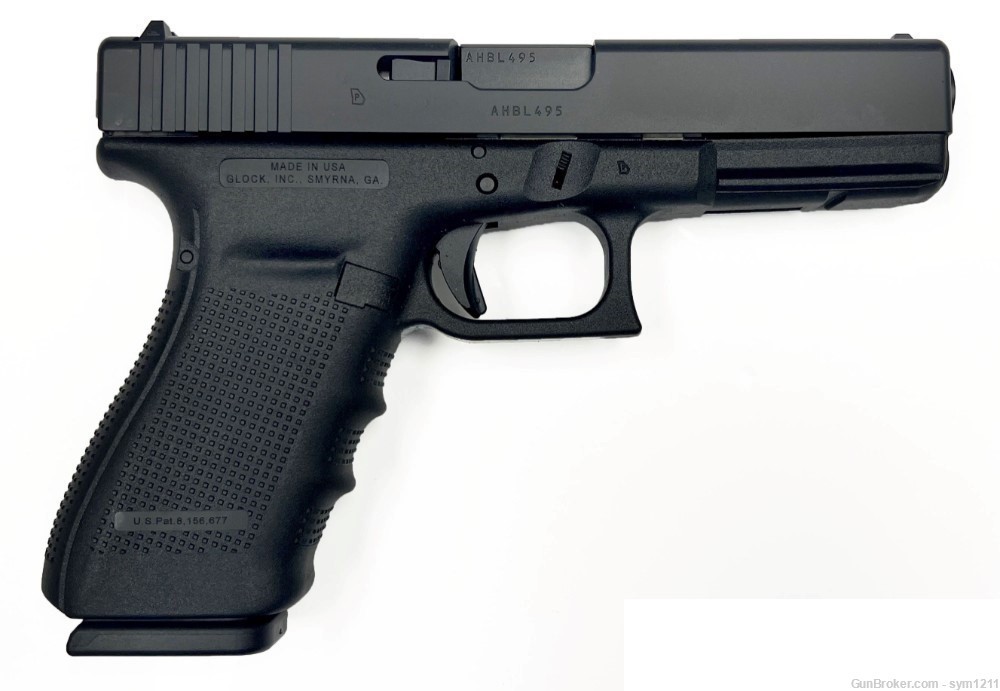 Glock G21 Gen4 (UG2150203) 4.6" .45ACP 13Rd Semi Auto Pistol - Black -img-1