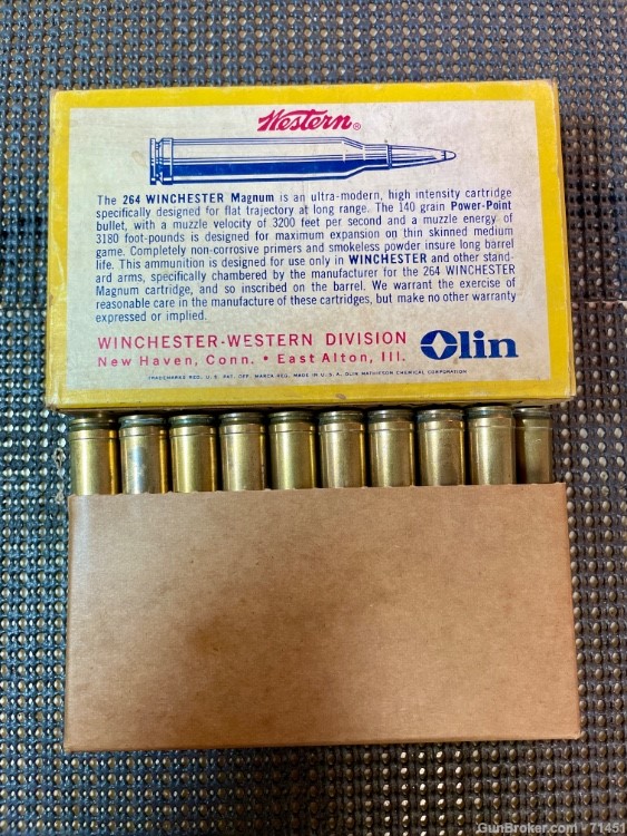 Winchester Super X .264 Win Mag Ammo, 140g, 19 rounds-img-2
