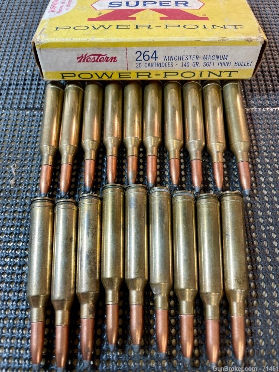 Winchester Super X .264 Win Mag Ammo, 140g, 19 rounds-img-1
