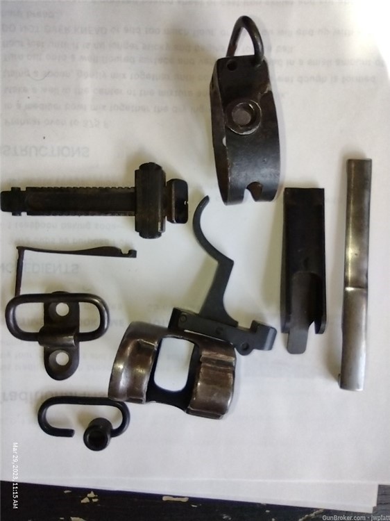 Various Mauser parts. -img-1