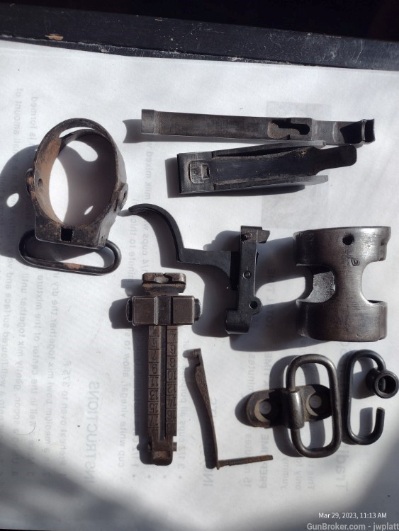 Various Mauser parts. -img-0