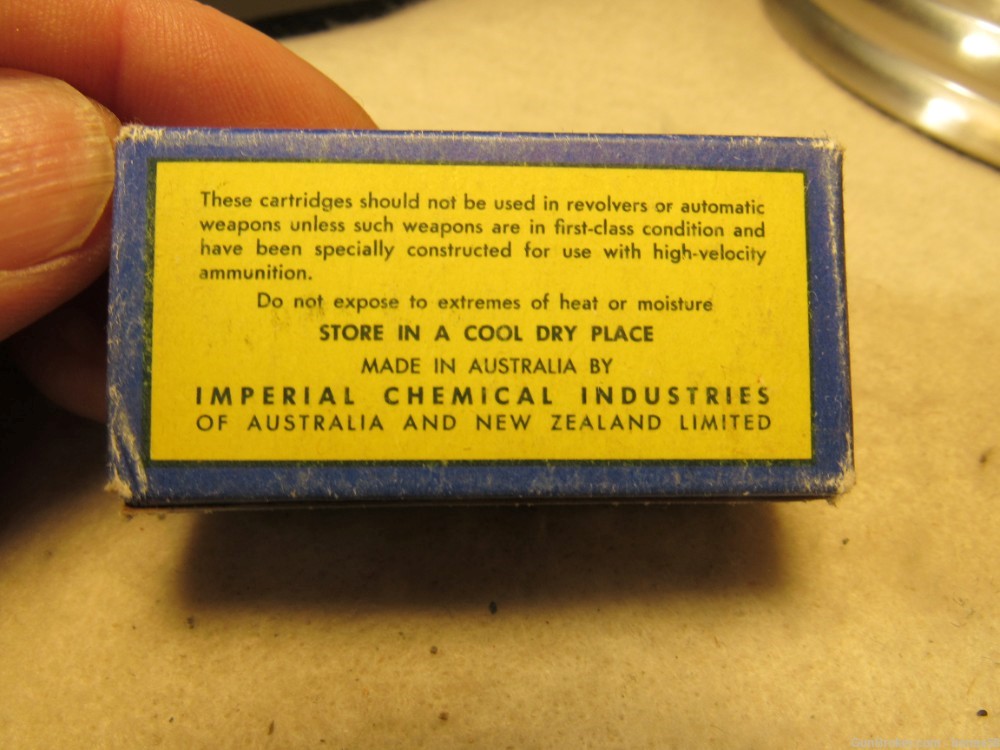 I.C.I.  IMPERIAL HIGH SPEED HOLLOW POINT PARTIAL BOX AUSTRALIA NR-img-7