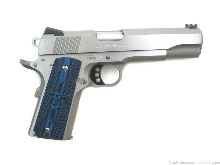 Colt 1911 Competition .45 acp Series 70 Stainless O1070CCS *NEW*-img-1