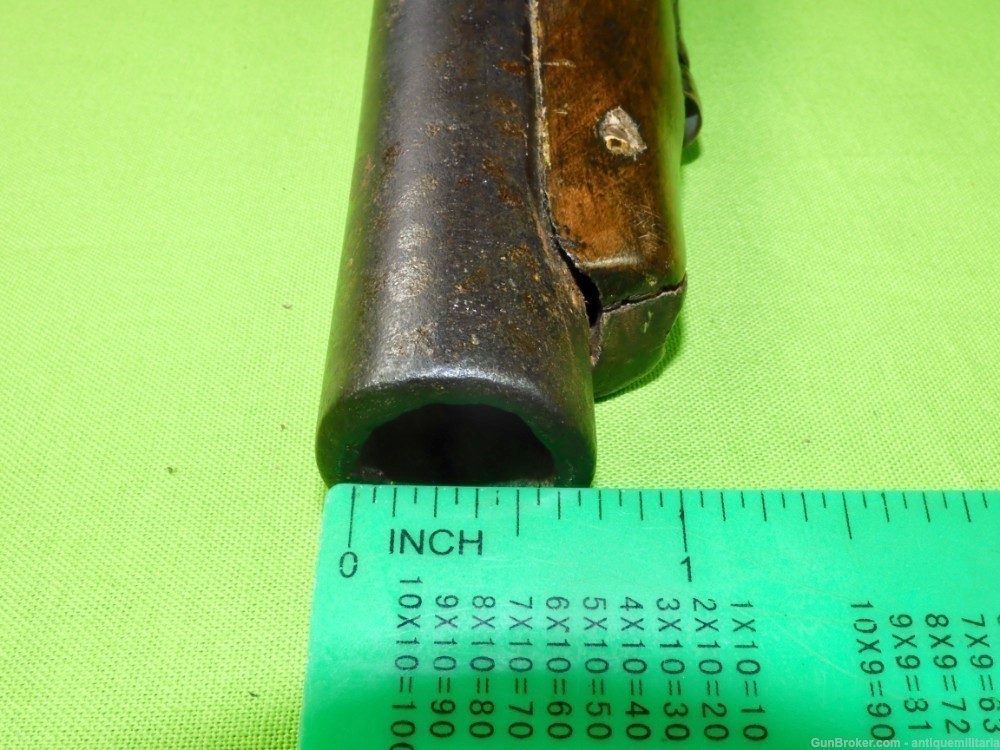 Auct Antique 19 Century Percussion Black Powder Pistol Handgun 200-img-16