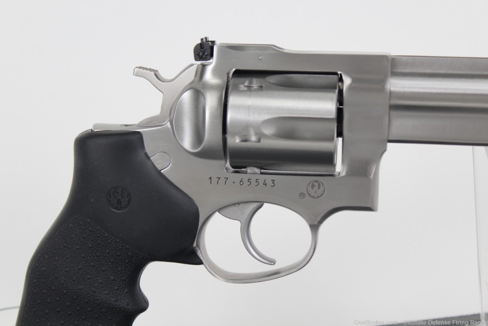 Excellent Ruger GP100 Stainless 357 Mag / 38 Spl with 6" Bbl Model 01707-img-5