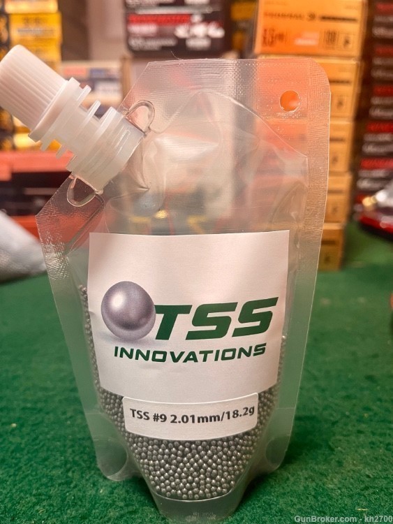 2 pound bag of TSS #9 Tungsten Super Shot 18.2 gram, 2.01mm Dia.-img-2