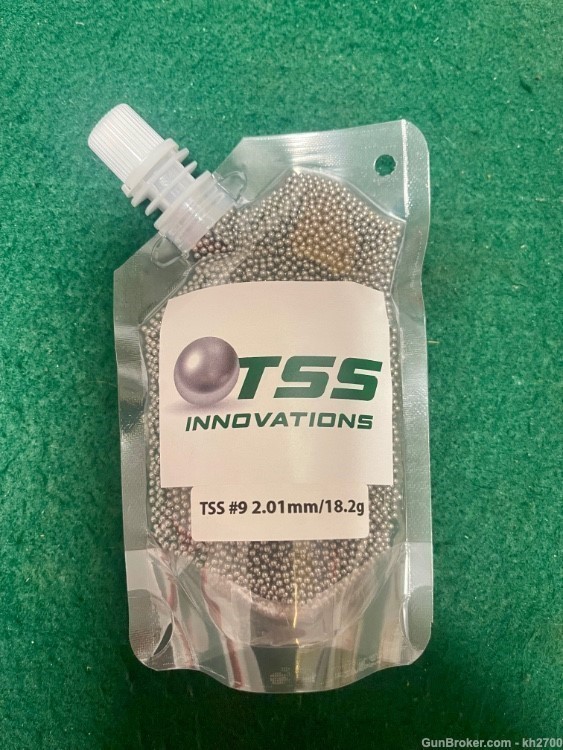 2 pound bag of TSS #9 Tungsten Super Shot 18.2 gram, 2.01mm Dia.-img-0