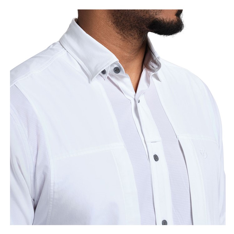 BERETTA Men TKAD Flex SS Shirt, Color: Pure White, Size: 2XL-img-5