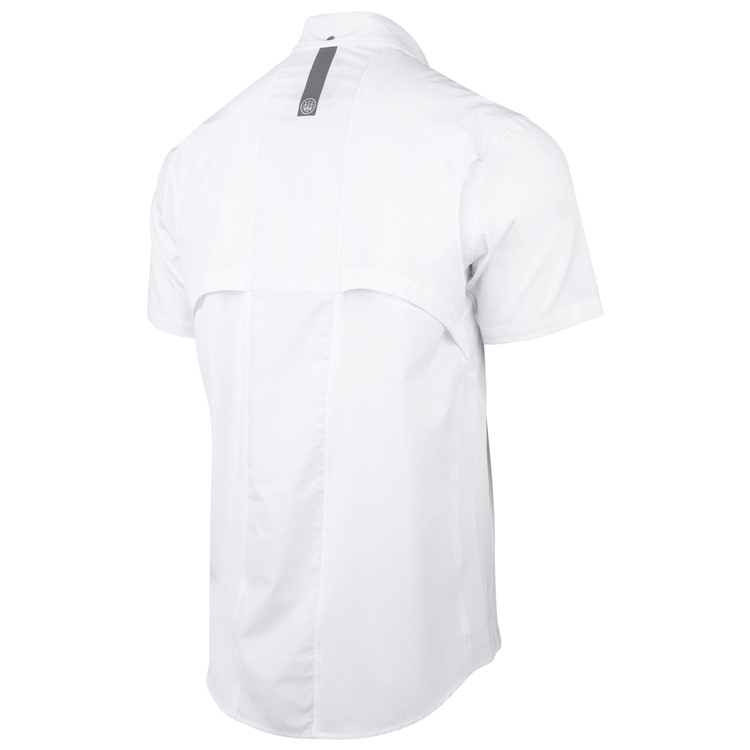 BERETTA Men TKAD Flex SS Shirt, Color: Pure White, Size: 2XL-img-1