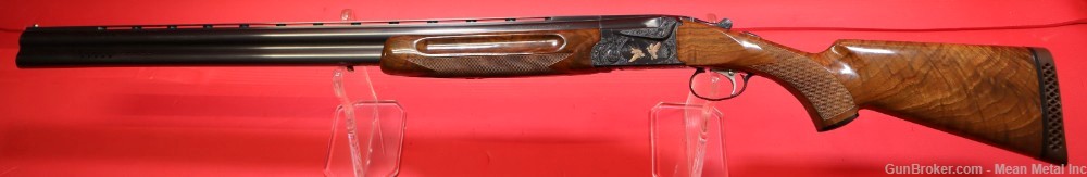 SKB 585 12ga 30" O/U Shotgun Ported PENNY START Engraved w/Inlays NO RES-img-18
