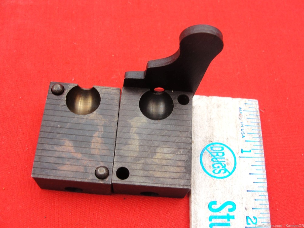 Lyman Ideal 465 RB SC bullet mould blocks-img-5