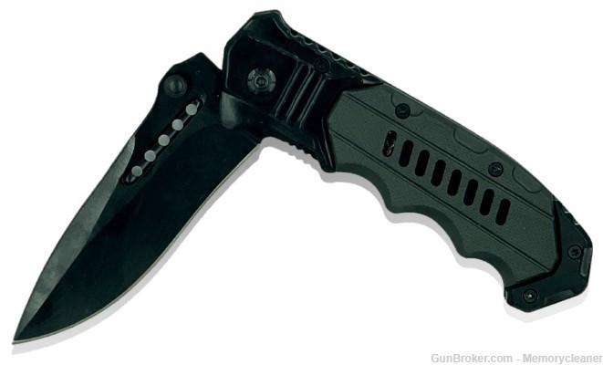 Master Midnight Tactical Knife MU-A041GY - New-img-1