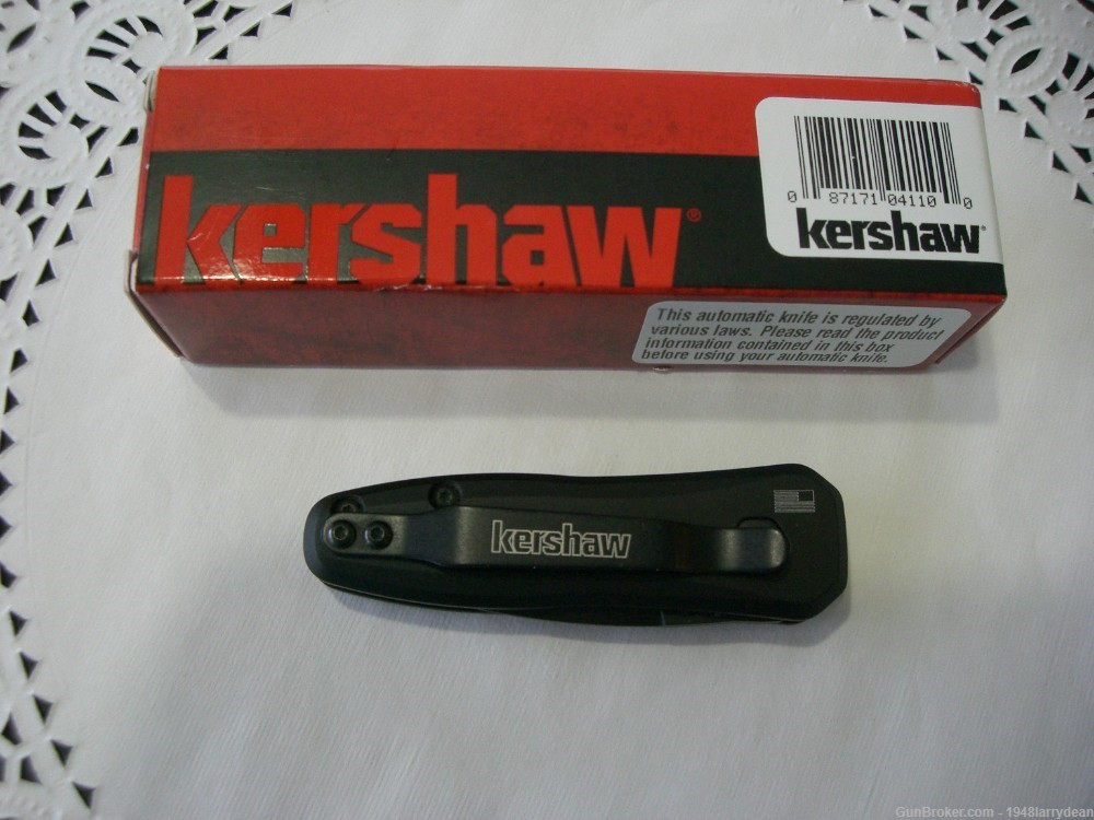 Kershaw Launch 4 Automatic Folding Knife by Kershaw Originals 7500BLK-img-1