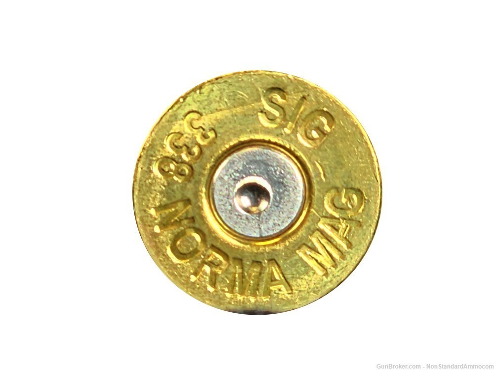 .338 Norma Mag ONCE FIRED Cases - Mixed Headstamps - 500 Ct.-img-0